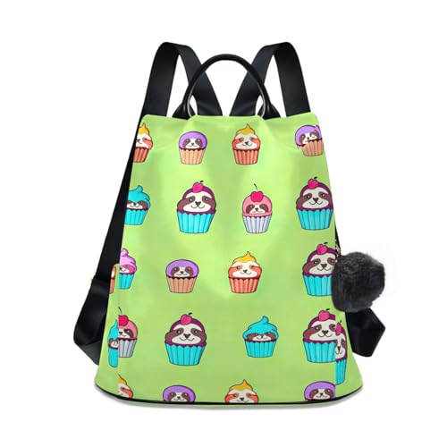 Sac à dos paresseux vert pour femme une idée cadeau originale et utile