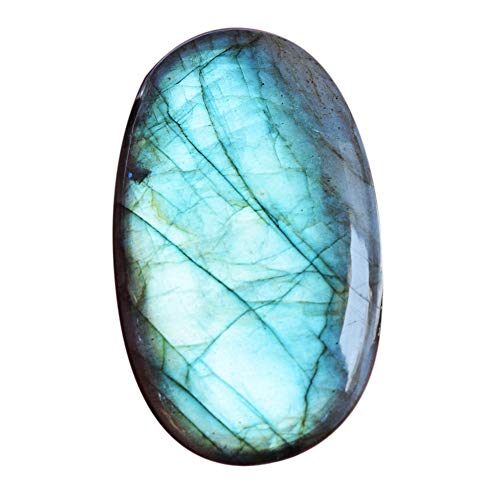 Cabochon en labradorite bleue, la pierre idéale pour un cadeau personnalisé