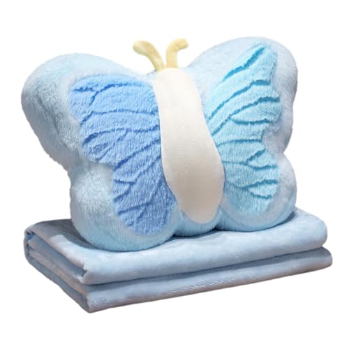 Coussin décoratif pour chambre et canapé en forme de papillon - 2