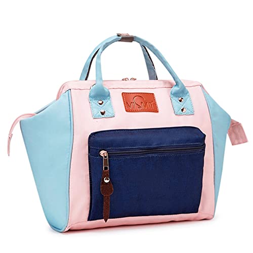 Image of VISMIINTREND Mini Diaper Bag for Baby | Small Nappy Bags for Mother | Maternity Travel Handbag | Hospital Bags for Mom | Baby Shower Gift for Mom | Gifts for New Born Baby Boy Girl