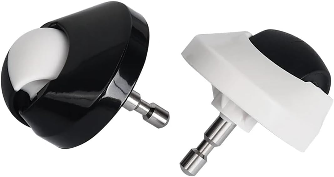 Repalcement ，Compatible for Xiaomi， 1S 1C，Compatible for Roborock， S5 S50 S6 S60 S5Max S6Maxv Pure Robotic Vacuum Cleaner Wheel Parts(1 pcs White)