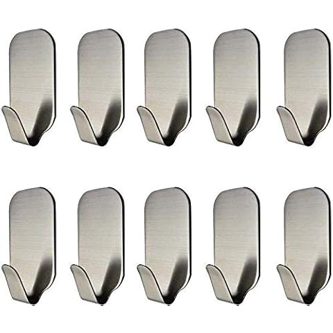 Ganchos Adhesivos de Acero Inoxidable Smilelove Cover