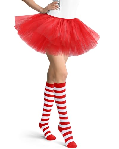 Tutu jupe tulle femme 5 couches pour costume princesse coureuse et déguisement fête