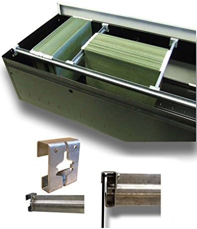 "Cut-It-Yourself" Universal File Bars 2-Pack (for Metal Cabinets)