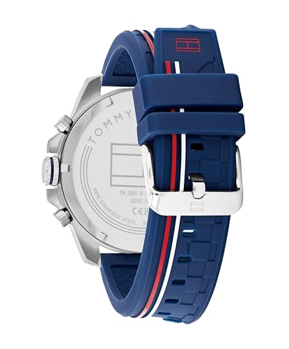 Tommy Hilfiger Men's Analog Quartz Watch with Silicone Strap 1792239