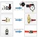 iDili 304 Stainless Steel Pressure Tank, 1-15L Optional Fluid Dispensing Container with Safety Valve & Gauge for Glue, Chemical, Storage & Transfer (1L)