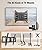 ELIVED UL Listed TV Wall Mount for Most 37-82 inch Screens Full Motion Swivel and Tilt, Universal TV Mounting Hardware Kit with Box, M4 M6 M8 Screws and Washers Spacers