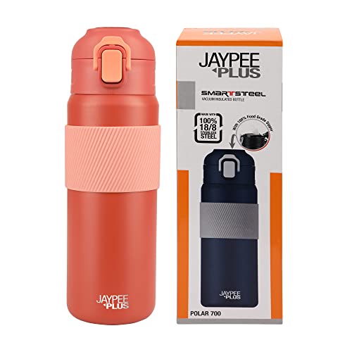 Image of Jaypee Plus Polar Stainless Steel Insualted 700ML Sipper Bottle Orange