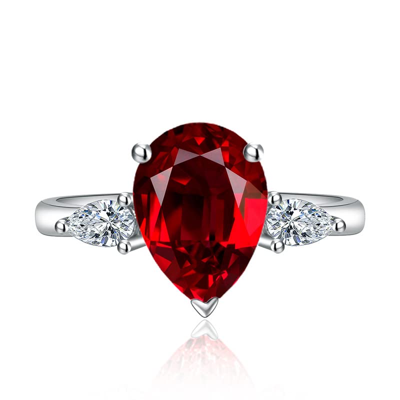 Bague de fiançailles moissanite ajustable en Argent 925, le cadeau idéal pour femme
