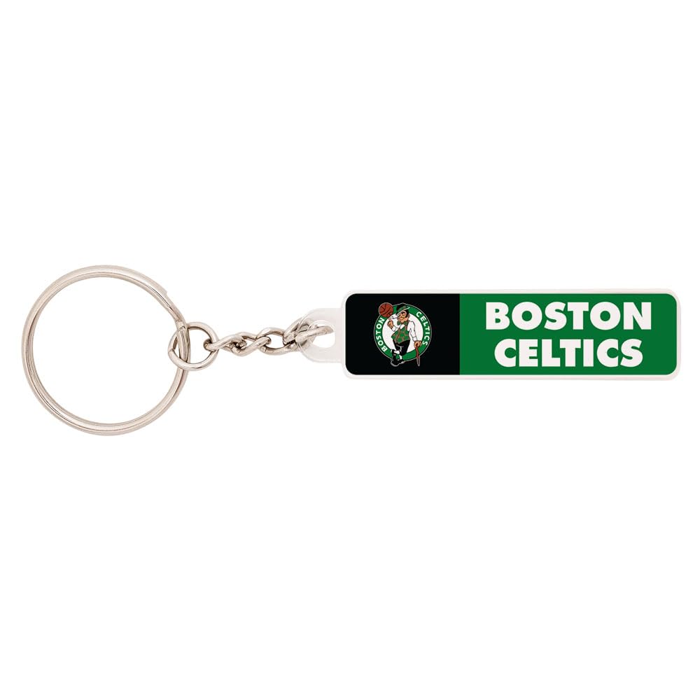 Porte-clés Boston Celtics NBA acrylique finition transparente - 6
