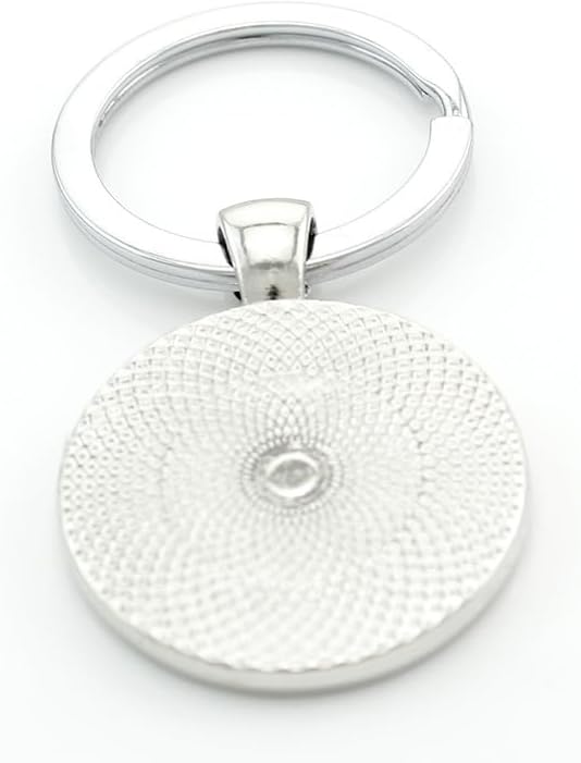 Generic Cardinal Keychain Bereavement Sympathy Gift - Remembrance Grief Red Cardinal Key Ring Jewelry, Large, Silver - Image 4