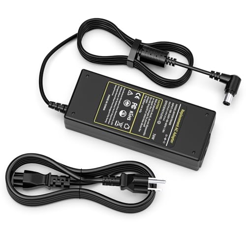 19V Power Cord Compatible with Samsung TV 32' UN32J400, UN32J4000AF, UN32J5205, UN32J400DAF, UN32J5003, UN32J400DAFXZA, UN32J525D, UN32J525DAF Power Adapter