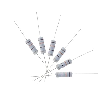 Jutagoss 40 Pcs 130 Ohm Resistor,3W,5% Tolerance,Metal Oxide Film Flameproof Resistors Axial Lead for DIY Electronic Projects and Experiments