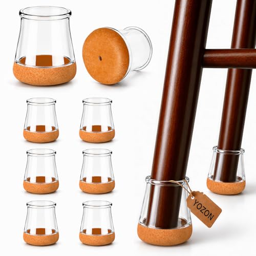 YOZON Chair Leg Floor Protectors for Hardwood Floors Felt...