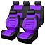 black and purple
