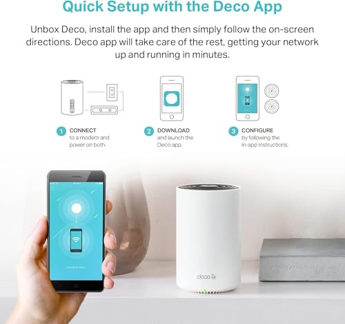 undefined TP-Link Deco XE75 AXE5400 Tri-Band WiFi 6E Mesh System - Covers up to 2900 Sq.Ft, Replaces WiFi Router and Extender, AI-Driven Mesh, New 6GHz Band, 1-Pack の商品画像 8