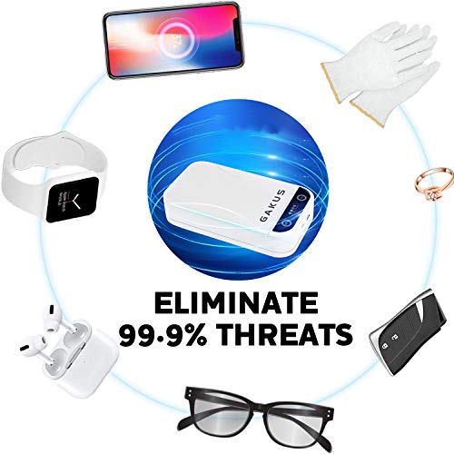 UV Phone Sanitizer Portable UV Light Cell Phone Sterilizer Clearner Box for Android Smartphones Jewelry Watch Mask - Thumbnail 5