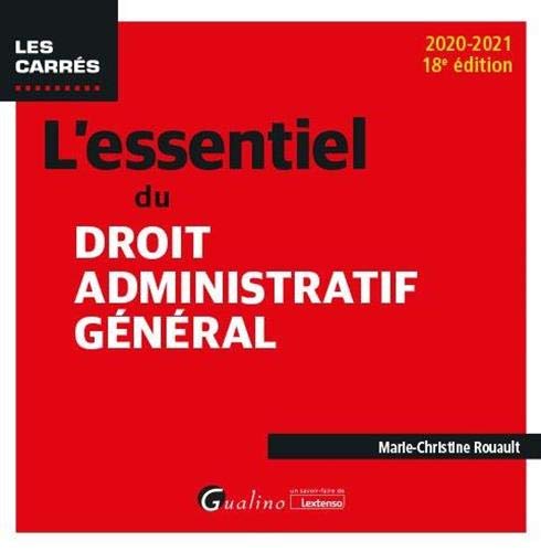 L'essentiel du droit administratif général (2020)
