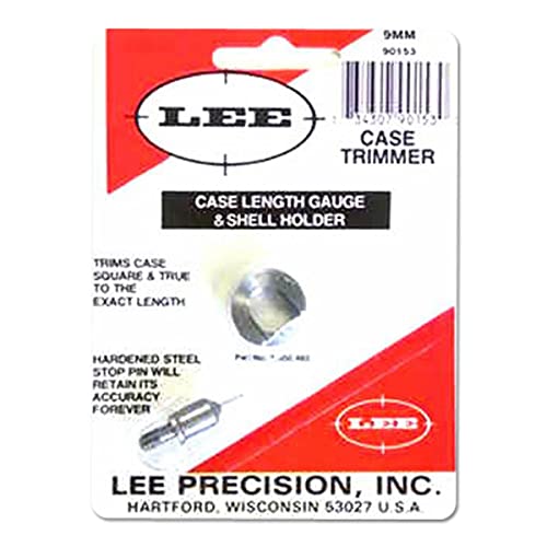 Utilizzo manuale Lee Precision 90153 Galga con Shell Holder Calibro 9 mm, Multicolore, Taglia Unica