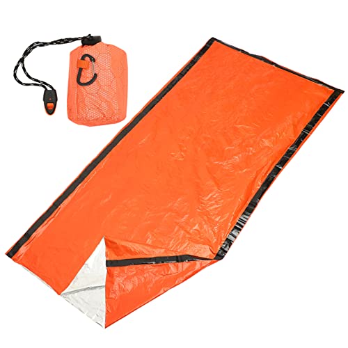 BESPORTBLE Portable Sleeping for Camping Emergency Pe Aluminum Drawstring Design Compact for Outdoor Use