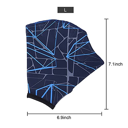Duck Palm Webbed Swimming Gloves Hand Webbed Gloves Water Resistance Gloves for Swimming Training Aquatic Fitness Surfing Water Aerobics Snorkeling Water Exercise for Adult Men Women Birthday Gift