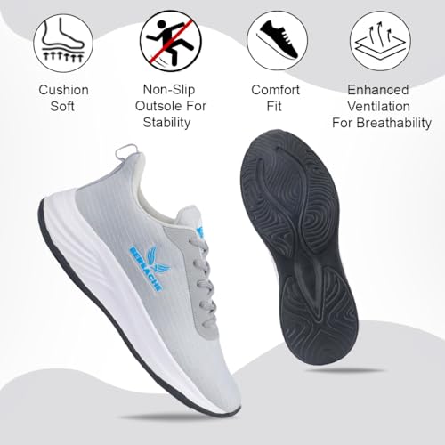 Image of BERSACHE Casual Sneaker Shoe for Men| Cushioned Insole, Slip-Resistance Casuals for Men