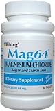 Rising Mag64 Magnesium Chloride with Calcium Tablets, 60 Count