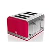 Swan ST19020RN Retro Toaster 72x115x104 Red