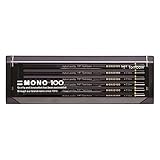 トンボ鉛筆 高級鉛筆 7H MONO 100 (超微粒子が凝縮した高密度構造) 製図・デッサン 1ダース MONO-1007H