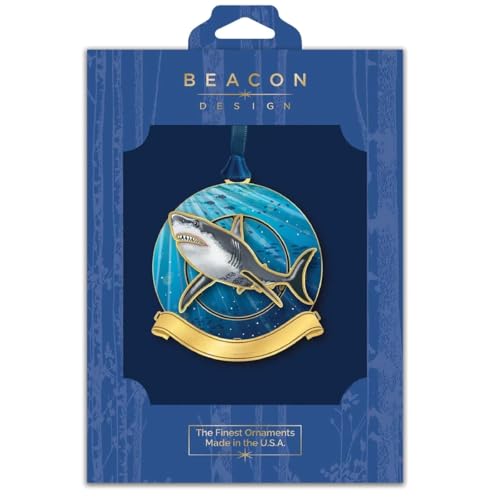 Requin multicolore 6,5 cm Beacon Design décoration suspendue - 3