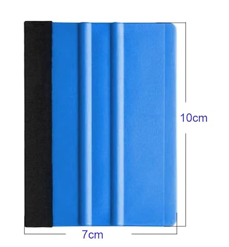 Gebildet 2pcs Folienrakel mit Filzkante, Verkleberakel, Kunststoffrakel zur blasen- und kratzerfreie, Montage von Fensterfolie Fliesenaufklebern Autofolierung Schutzfolie Möbelfolierung Wandtattoos
