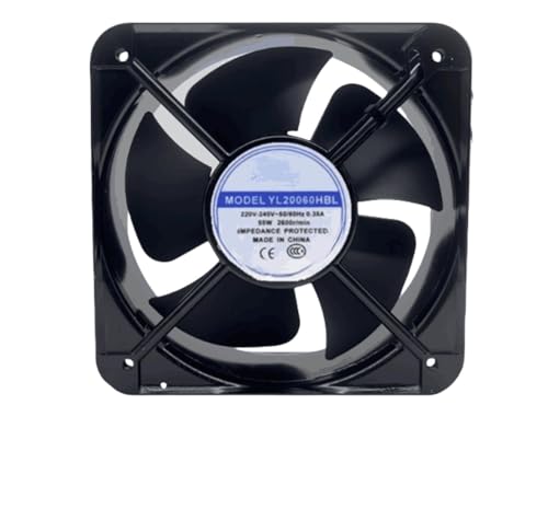 YL20060HBL Industrial Fan 220v 380v Heat Dissipation Fan 200 * 200 * 60mm