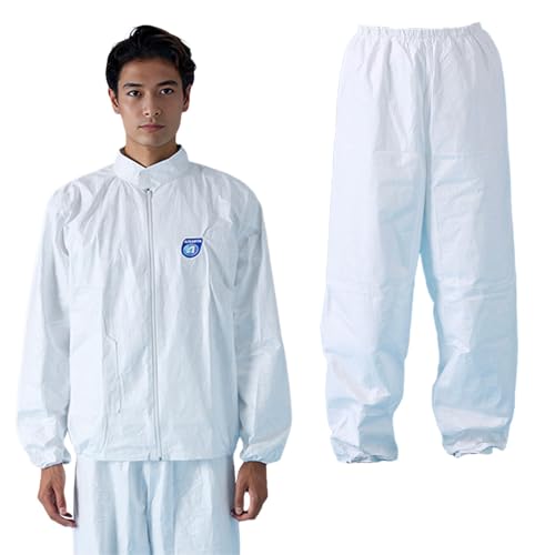 タイベック(R)製 ジャンパー、ズボンセット(3L)