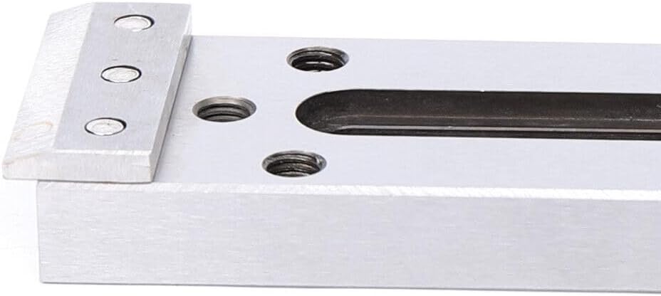 Low-speed EDM Wire Cut Fixture Tool, S136 Steel Jig, M8 Thread--High Precision, Sturdy Structure, Easy Clean, for Jewelry Making, Industrial, Aerospace, Automotive, No Assembly Need, 8.66*1.97*0.59in