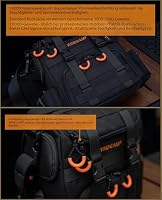 PUEKEO WINDCAMP 705 Bag for icom IC-705 FTX-1F Feldpack Taktische Radio Schultertasche - wasserdichte Feldpack mit verstellbarem gepolstertem Fach, Handtasche Crossbody Tasche für Ham Radio – Ansicht 5