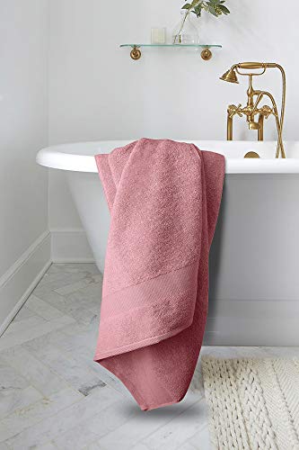 Softolle 100% Cotton Luxury Bath Towels - 600 Gsm Cotton Towels For Bathroom - Set Of 4 Bath Towel - Eco-Friendly, Super Soft, Highly Absorbent Bath Towel - Oeko-Tex Certified - 27 X 54 Inches (Pink) #TOP3