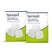 Permanent Wart Remover Pads - Slow Safe Gentle Alternative for Sensitive Skin Guaranteed All Natural Pain Free Salicylic Acid Free Patented for Plantar Genital Facial by Terrasil (2 Pack)