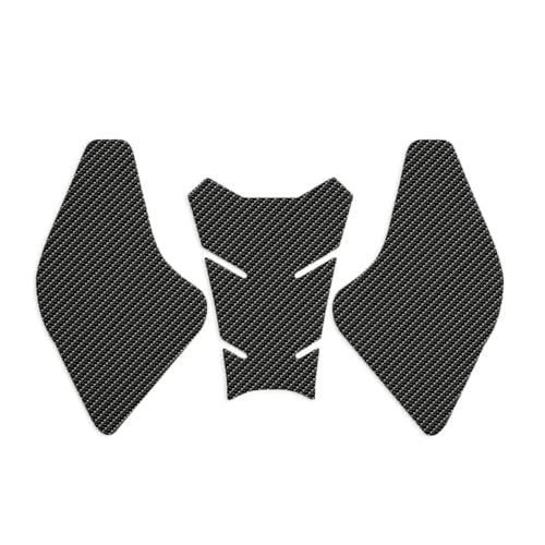 Autocollants de protection réservoir pour Yamaha MT07 2021-2023 grip latéral noir