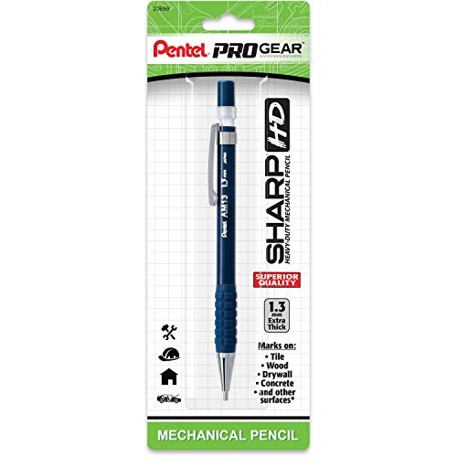 Pentel ProGear porte-mine 1,3 mm avec mine épaisse pour le dessin