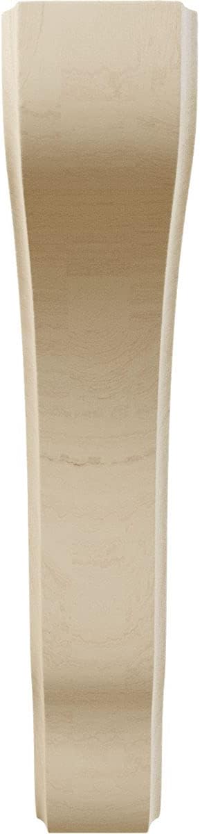 Ekena Millwork BKTW02X07X10PLRW Plymouth Wood Wood Brackets, 1 3/4"W x 7 1/4"D x 9 1/2"H , Rubberwood