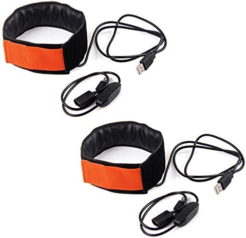 FidgetFidget 2pcs DN30cm Dew Heater Strip for Telescopes/Camera DSLR Lens Temperature Control