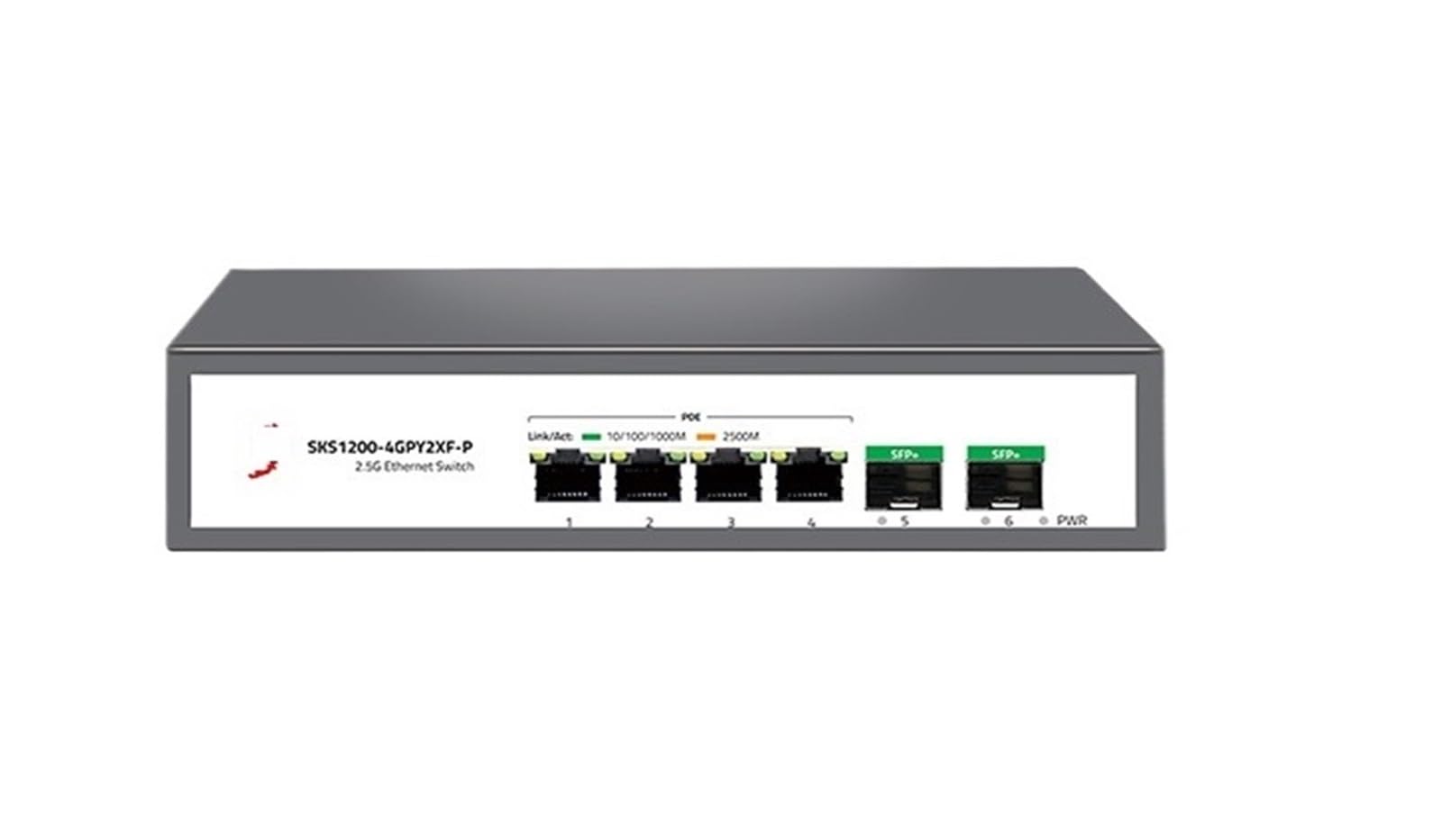 Commutateur réseau Ethernet non géré PoE RJ45 4 ports 10 Go SFP+ Uplink Switch réseau Ethernet Plug and Play (prise britannique)