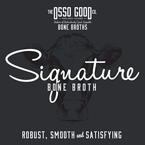 Osso Good Signature Bone Broth, 3 - 16 Ounce Pouches, High in Protein & Collagen, Ships Frozen