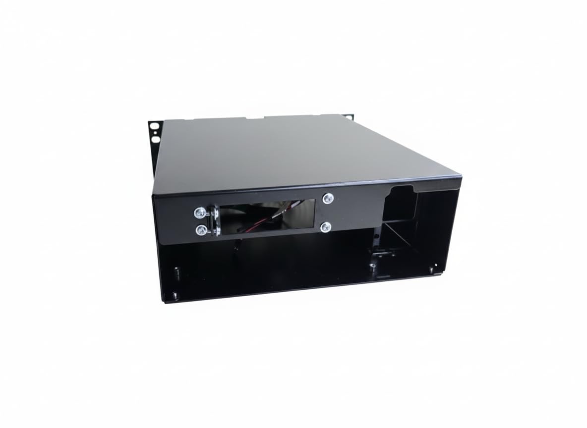 R-CASE 7 ITX 10" LONG RAL case 10 inch, 2U size, 1x GPU low profile, 1x FLEX ATX, 1xPCI-E, home lab, Server