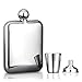 Utensilios Frasco De La Cadera Cadera Del Acero Inoxidable Frasco 4 Oz Mini Frasco De La Cadera Exterior Wineware Metal Botella De Vino Regalo Del Pote Del Vino Utensilios de bar ( Size : 10*7*2cm )