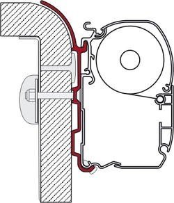 Fiamma Adapter Kit Sprinter/Crafter H3