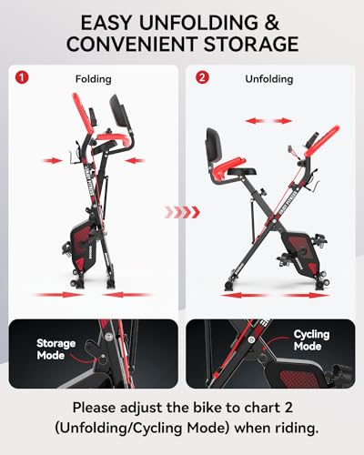 Pooboo EBIKE Folding Exercise Bike thumb #2