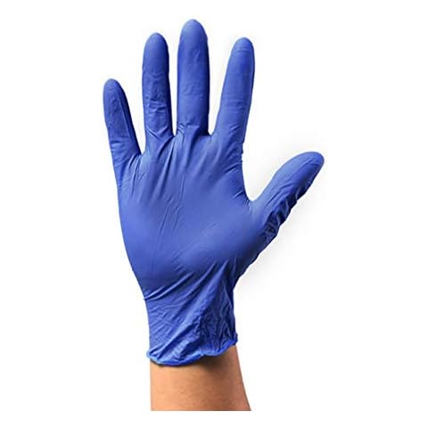 Guantes de Nitrilo Desechables EXCEART 20 Piezas Cover