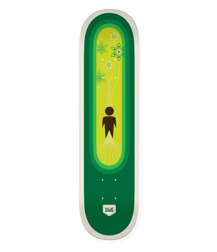 Alien Workshop Skateboard Deck Yaje Popson Cado 8.175"" x 32"", Green