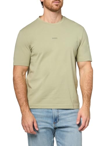 BOSS Men's Small Chest Logo Regular Fit Cotton T-Shirt